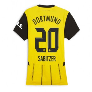 Borussia Dortmund Marcel Sabitzer #20 Dámské Domácí Dres 2024-25 Krátký Rukáv